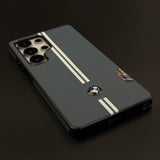 Motorsport Inspired M Performance Stripe Leather Case for Samsung Galaxy S25 Ultra