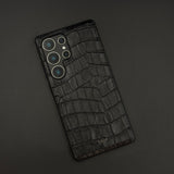Croc Feel Leather Case for Samsung Galaxy S25 Ultra | Luxury Pattern | Slim Fit Cover