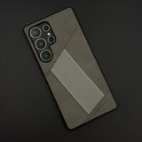 Leather Band Case for Samsung Galaxy S25 Ultra | Shockproof Grip Protective Cover
