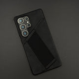 Leather Band Case for Samsung Galaxy S25 Ultra | Shockproof Grip Protective Cover