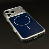 Color Anti‑Yellow MagSafe Mobile Case Cover for iPhone 17 Series | Transparent Shockproof Back