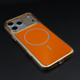 Color Anti‑Yellow MagSafe Mobile Case Cover for iPhone 17 Series | Transparent Shockproof Back