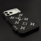 Luxury Fashion Brand Rhinestone Diamond Case for iPhone 17 Series