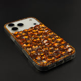 Gemstone Luxe Case for iPhone 17 Series with Crystal Embellishment and Elegant Sparkle