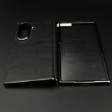 Protective Leather Case for Samsung Galaxy Z Fold 7 | Front Display & Hinge Guard | Luxury Edition