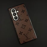 Embossed Feel Leather Designer Case for Samsung Galaxy Z Fold 6 | Ultra-Luxe Brand Edition