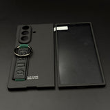 Ring Holder Band Case with Front Screen Protector for Samsung Galaxy Z Fold 6