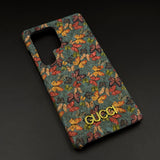 GG Embossed Floral Case for Samsung Galaxy S24 Ultra | Luxury Designer Protective Cover