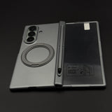 Matte Case with Hinge Protection with Pen and Front Screen Guard for Samsung Galaxy Z Fold 7