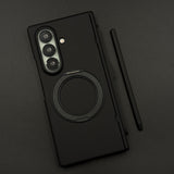 Matte Case with Hinge Protection with Pen and Front Screen Guard for Samsung Galaxy Z Fold 7