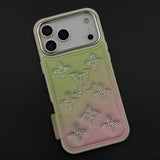Luxury Gradient Diamond Rhinestone Fashion Brand Case for iPhone 17 Series