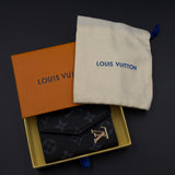 Luxury Fashion Brand Monogram Empreinte Victorine Leather Wallet Card Holder Strap with Box