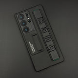 Shockproof Kickstand Case for Samsung Galaxy S25 Ultra with Wristband Grip & Protective Cover