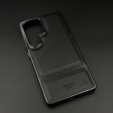 Leather Stripe Texture Case for Samsun Galaxy S25 Ultra Slim Luxury Protective Cover