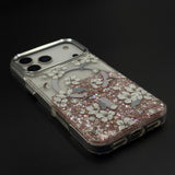 Sparkle Garden MagSafe Fancy Clear Case Cover for iPhone 17 Series