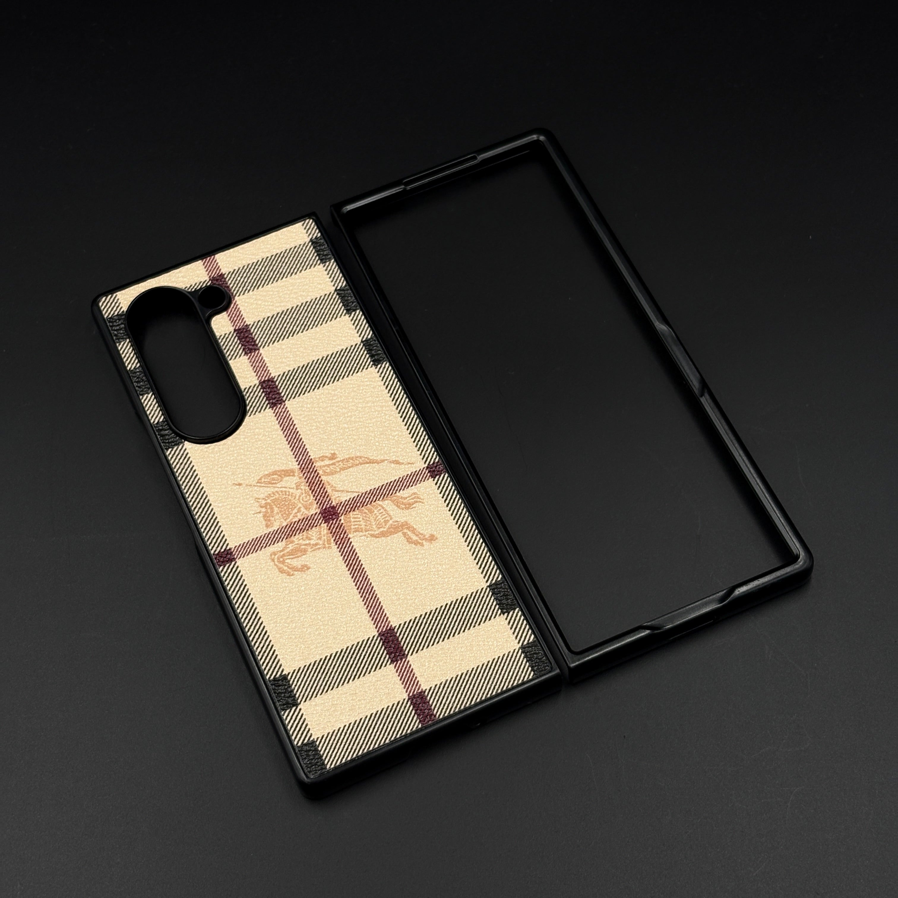 BBRY Fashion PU Leather Case for Samsung Galaxy Z Fold 6 | Luxury Designer Protective Cover