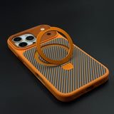 Carbon Stand Converter MagSafe Case Cover for iPhone
