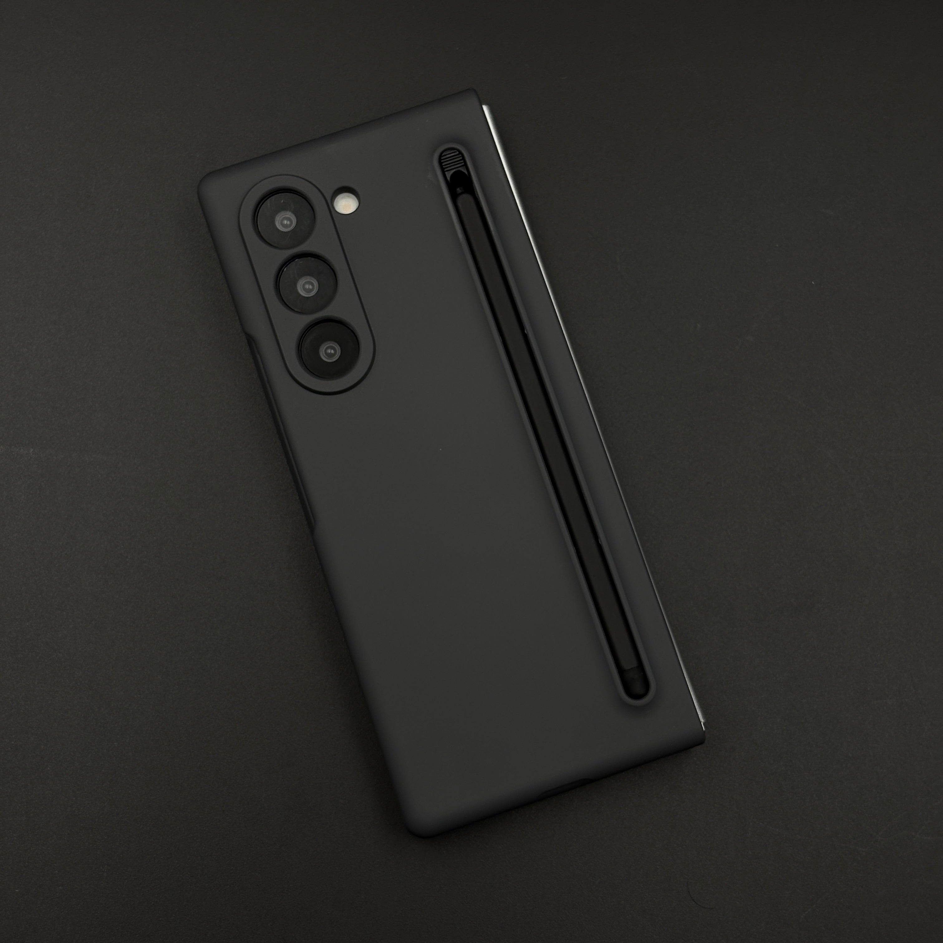 Ultra Slim Case with Pen for Samsung Galaxy Z Fold 7 | Soft Matte Finish | Built-In Pen Slot
