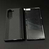Dual Shade Carbon Fibre Case for Samsung Galaxy Z Fold 7 | Front Display & Hinge Guard | Luxury Edition