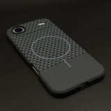 Dual Tone Geometric Feel Texture MagSafe Mobile Case Cover for iPhone 17 Air