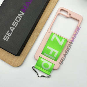 Samsung Galaxy Z Flip 5 Silk Hard Shell Band Case Cover
