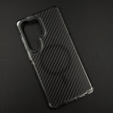 Carbon Fibre Matte MagSafe Case for Samsung Galaxy S25 Ultra | Smokey Finish Protection