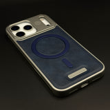 Luxury Leather MagSafe Case for iPhone 17 Series | AeroFlex Hard Borderless Design
