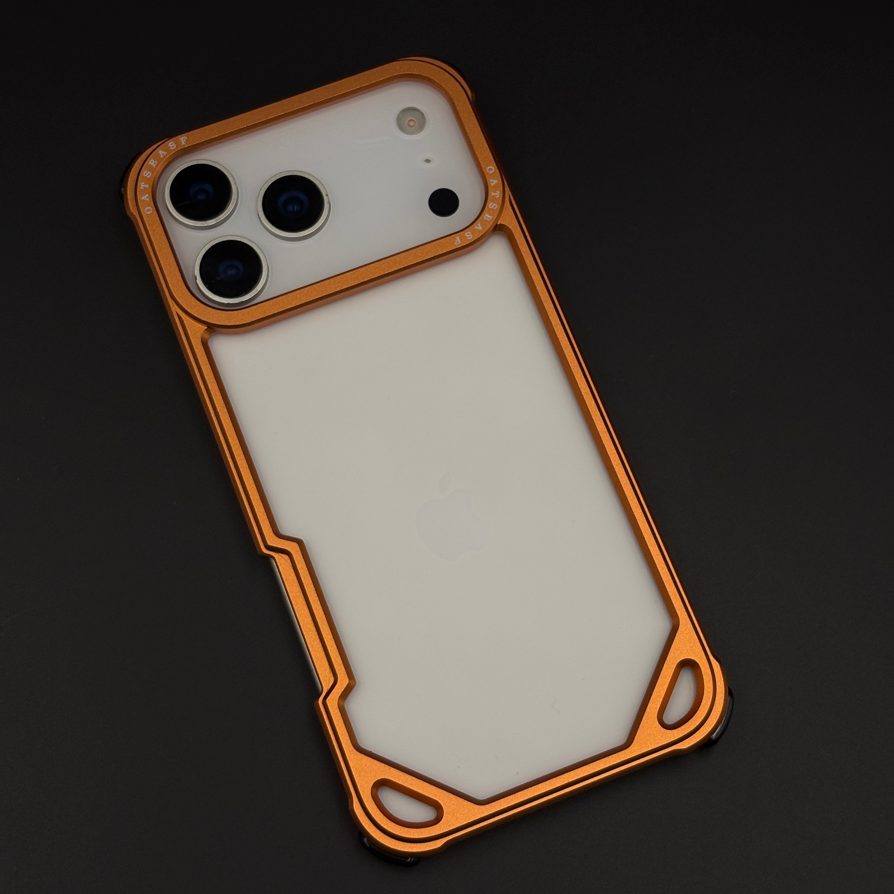 Metal Frameless Border Case for iPhone 17 Series | Lightweight Protective Bumper Frame