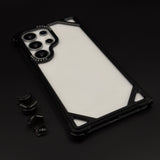 Metal Frameless Border Case for Samsung Galaxy S25 Ultra | Lightweight Protective Bumper Frame