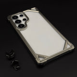 Metal Frameless Border Case for Samsung Galaxy S25 Ultra | Lightweight Protective Bumper Frame