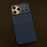 Dual-Tone Silk Touch Hidden MagSafe Case with Raised Metal Bezel for iPhone 17 Series