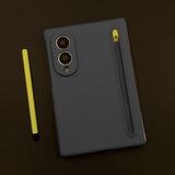 Slim Case with Pen for Samsung Galaxy Z Fold 8 | Soft Matte Finish | Built-In Pen Slot