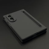 Slim Case with Pen for Samsung Galaxy Z Fold 8 | Soft Matte Finish | Built-In Pen Slot
