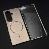 Chrome Border Mirror-Gloss MagSafe Case Cover for Samsung Galaxy Z Fold 7
