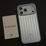 Luxury Luggage Brand RM Vertical Ribbed Hidden MagSafe OG Case for iPhone 17 Series