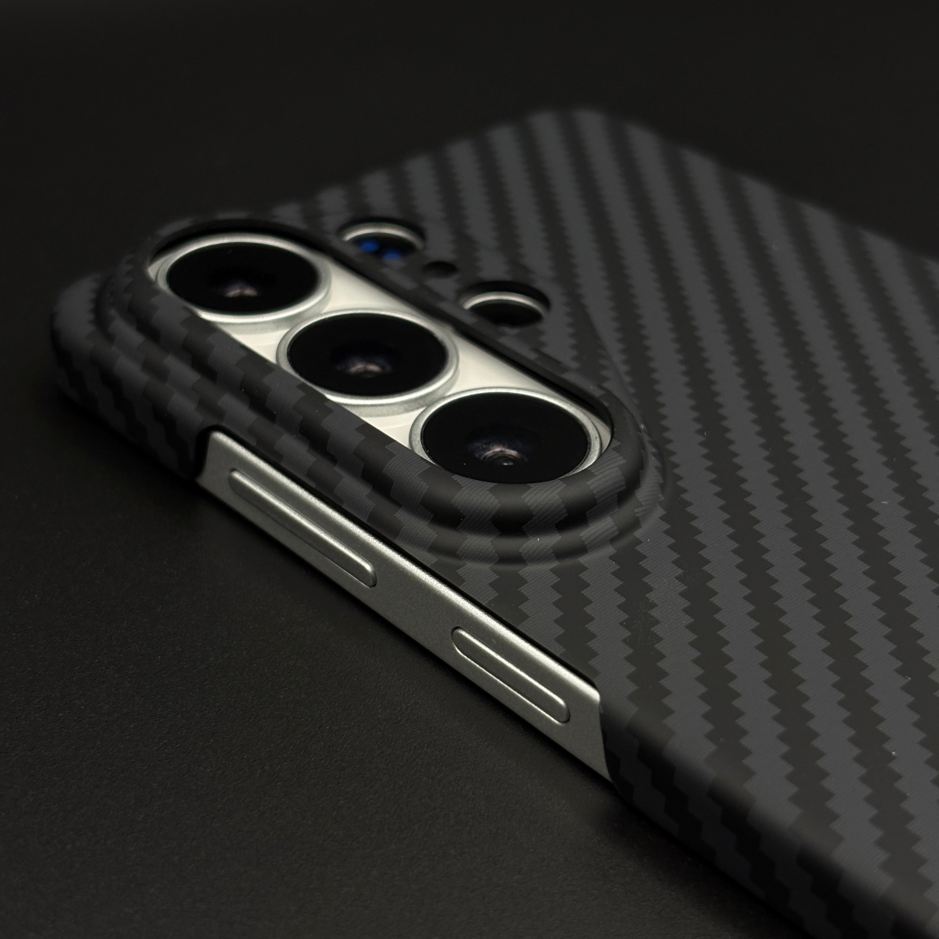 Nanofiber Carbon MagSafe Mobile Case Cover for Samsung Galaxy S26 Ultra | Hidden Magnetic Charging | Ultra-Slim Protection