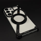 Z Shape Aluminium Metal Rotating Kickstand for Samsung Galaxy S26 Ultra | Frameless Design