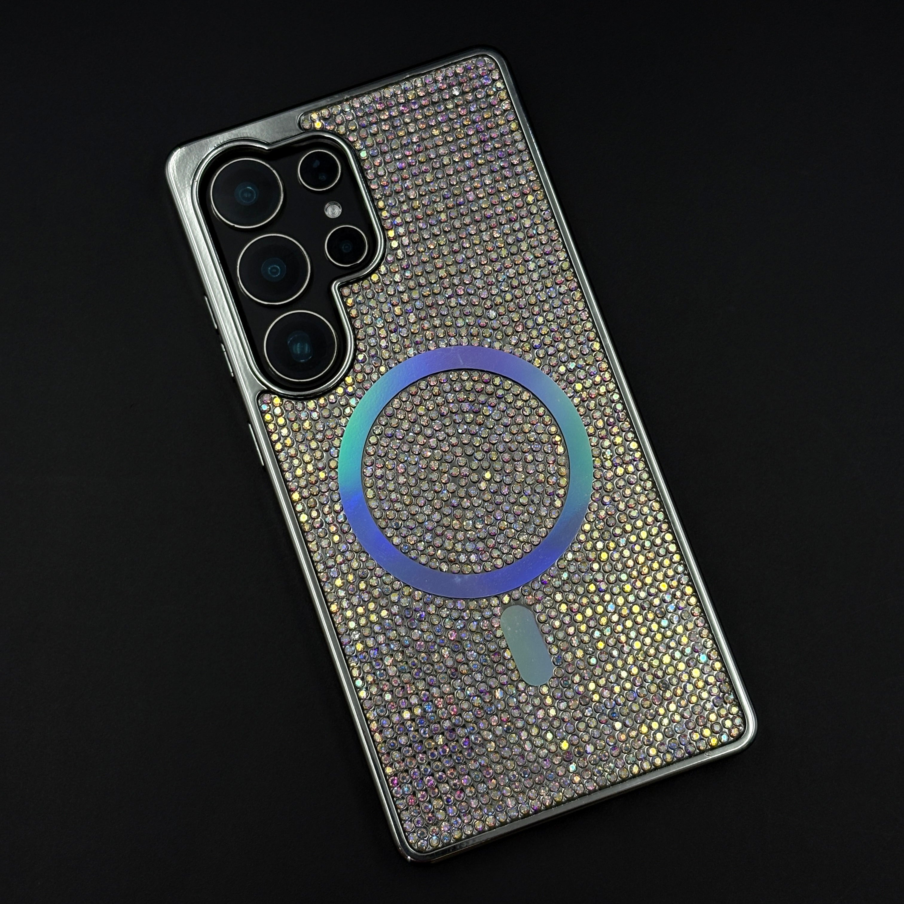 Diamond Glitter MagSafe Case for Samsung Galaxy S25 Ultra | Shimmer Finish | Protective Cover