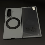 Slim Matte Case with Rotating Stand MagSafe for Samsung Galaxy Z Fold 7 | Front Screen Protector