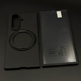 Slim Matte Case with Rotating Stand MagSafe for Samsung Galaxy Z Fold 7 | Front Screen Protector