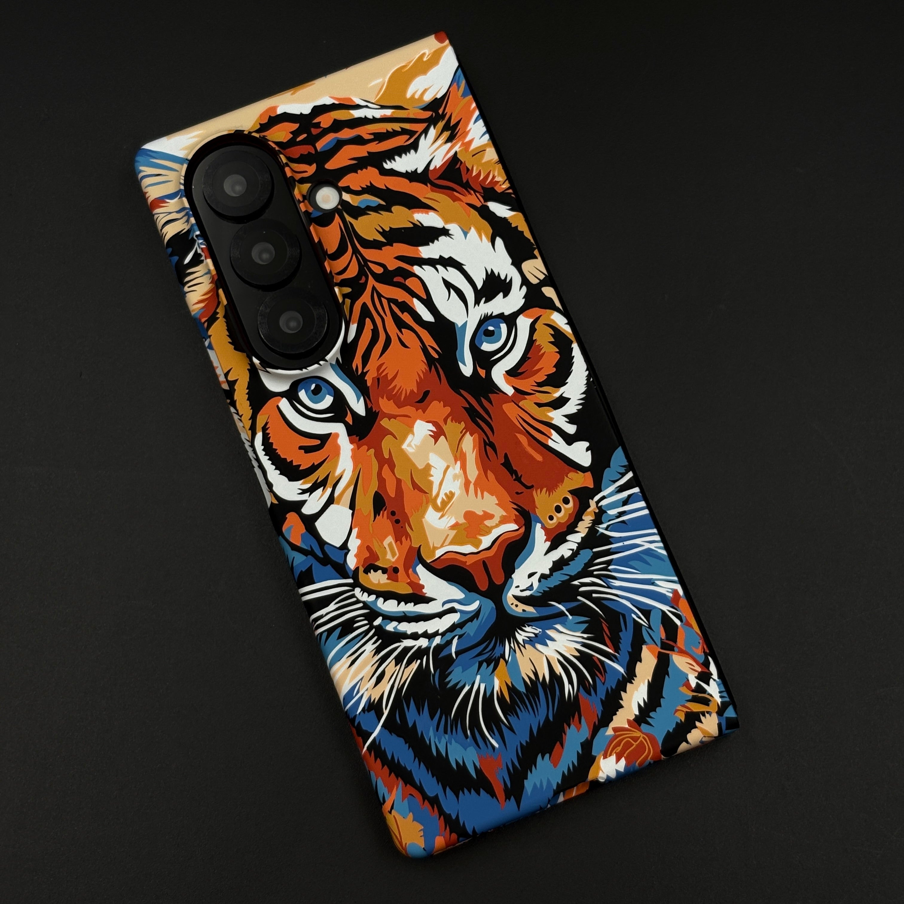 Tiger Premium Slim Case for Samsung Galaxy Z Fold 6 | Rare Aramid Texture Finish | Real Carbon Fibre Feel | Hidden MagSafe