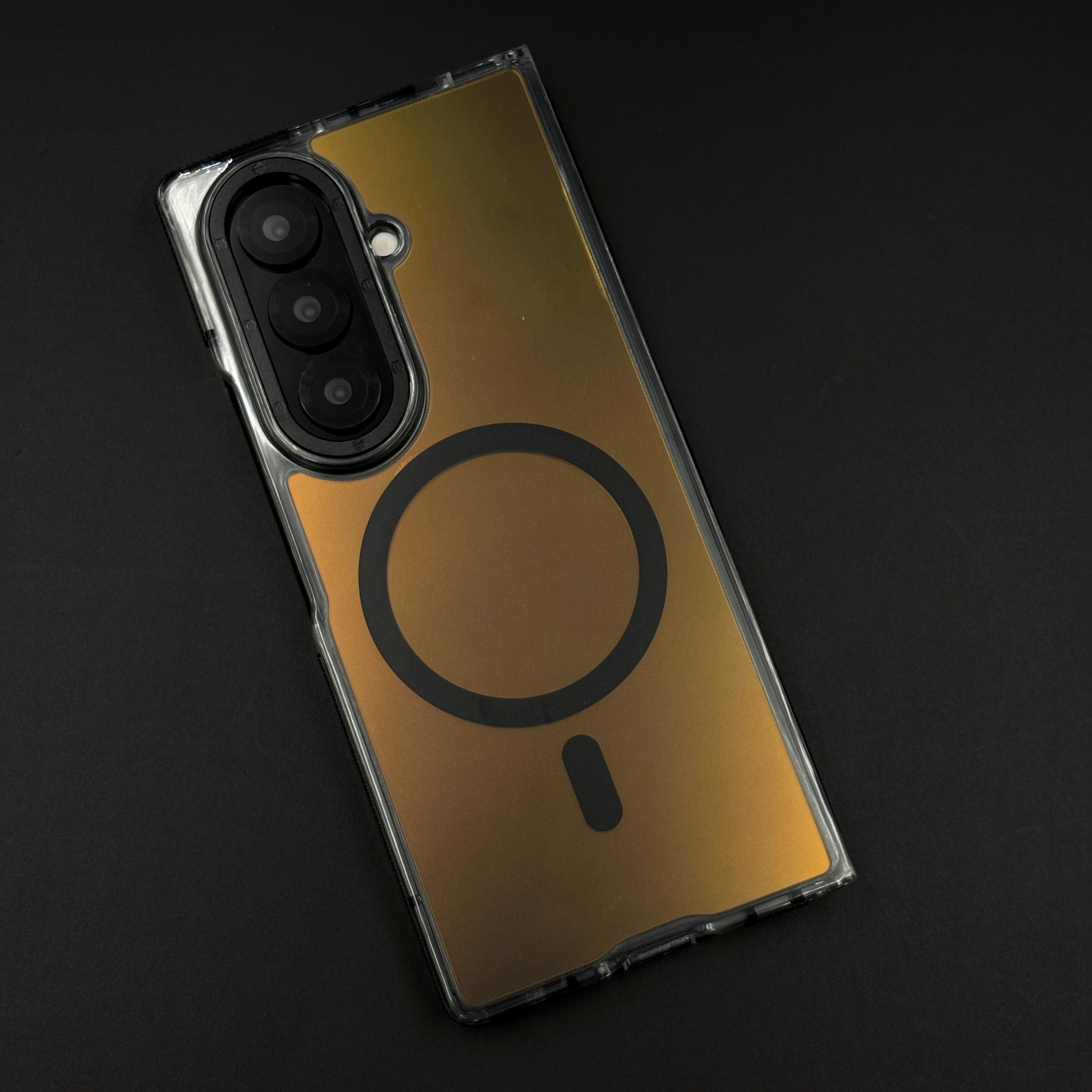 Iridescent MagSafe Case for Samsung Galaxy Z Fold 7 | Color Changing Magnetic Protective Cover