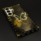 Limited Edition Butterfly Square Trunk Mobile Case Cover for Samsung Galaxy S26 Ultra