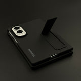 Silk-Feel Silicone Kickstand Case for Samsung Galaxy Z Fold 8