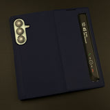 Smart-View Interactive Display Flip Leather Case Cover for Samsung Galaxy Z Fold 7