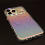 Holographic Aurora MagSafe Mobile Case Cover for iPhone 17 Series