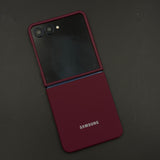 Silicone Case with Silk Feel for Samsung Galaxy Z Flip 7 | Velvet Inner Lining