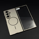 Matte MagSafe Case with Screen Protector for Samsung Galaxy Z Fold 6 | Ultra-Thin Dual Layer | Magnetic Wireless Charging