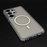 Crystal Clear Anti-Yellow MagSafe Mobile Case Cover for Samsung Galaxy S26 Ultra