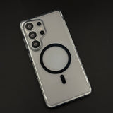 Crystal Clear Anti-Yellow MagSafe Mobile Case Cover for Samsung Galaxy S26 Ultra